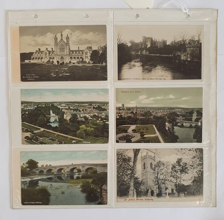 Postcards - County Kilkenny, a collection of Postcards which includes Front View, St. Kieran's