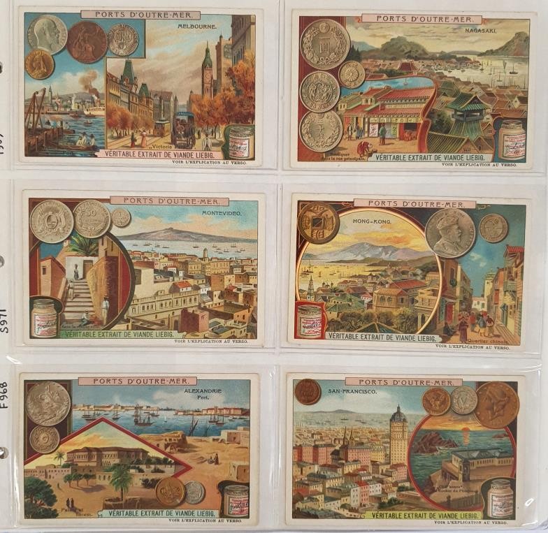 An Album of Liebig Trade Cards, comprising 30 Sets of 6, 1909 to 1911. Condition generally very good - Image 5 of 8