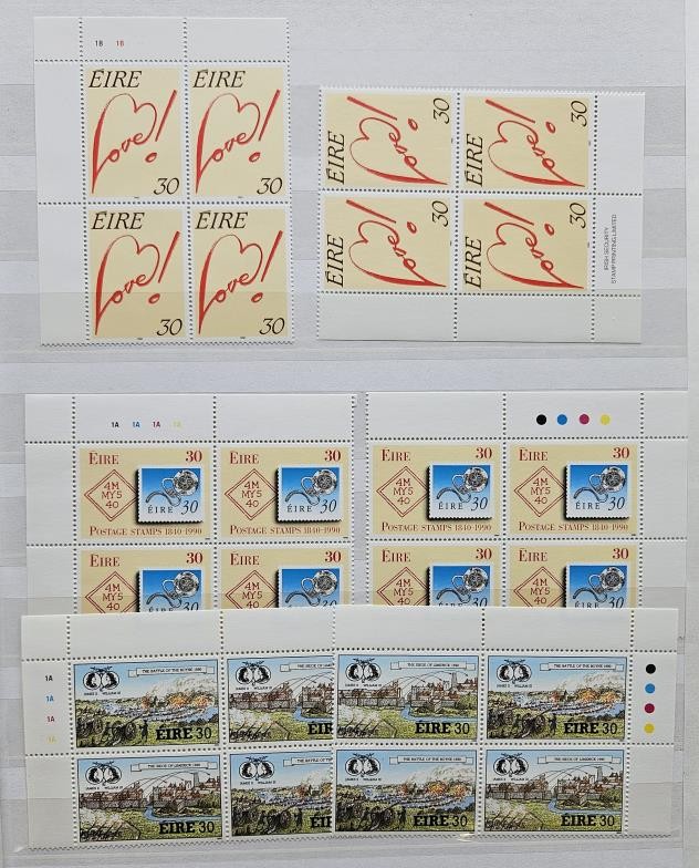 Irish Postal Sheets/Sheetlets - Two Albums of mint, commemoratives and definitives, unused - Image 6 of 10