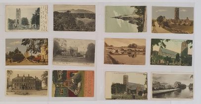 Postcards - County Tipperary, a collection of Postcards which includes The Abbey Roscrea; R Suir and