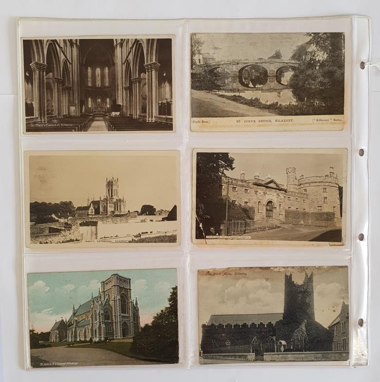 Postcards - County Kilkenny, a collection of Postcards which includes Entrance to Kilkenny Castle; - Image 2 of 2