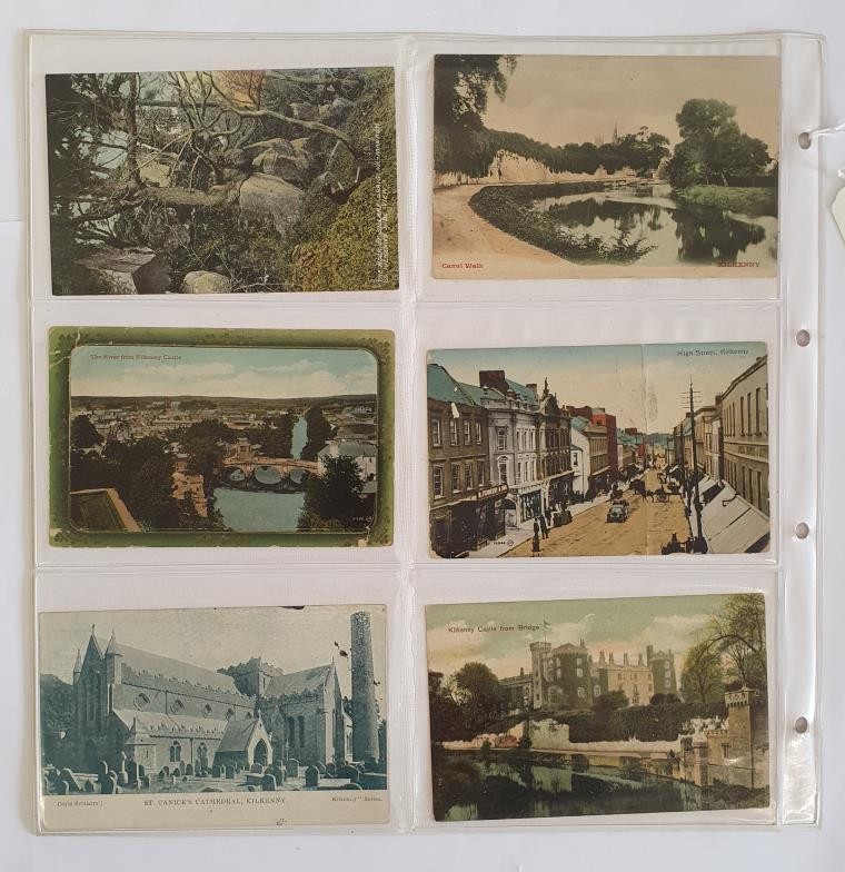 Postcards - County Kilkenny, a collection of Postcards which includes St. Kieran's College; Canal - Image 2 of 2