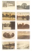 Postcards - County Sligo, a collection which includes Parochial House, Collooney; Strandhill;