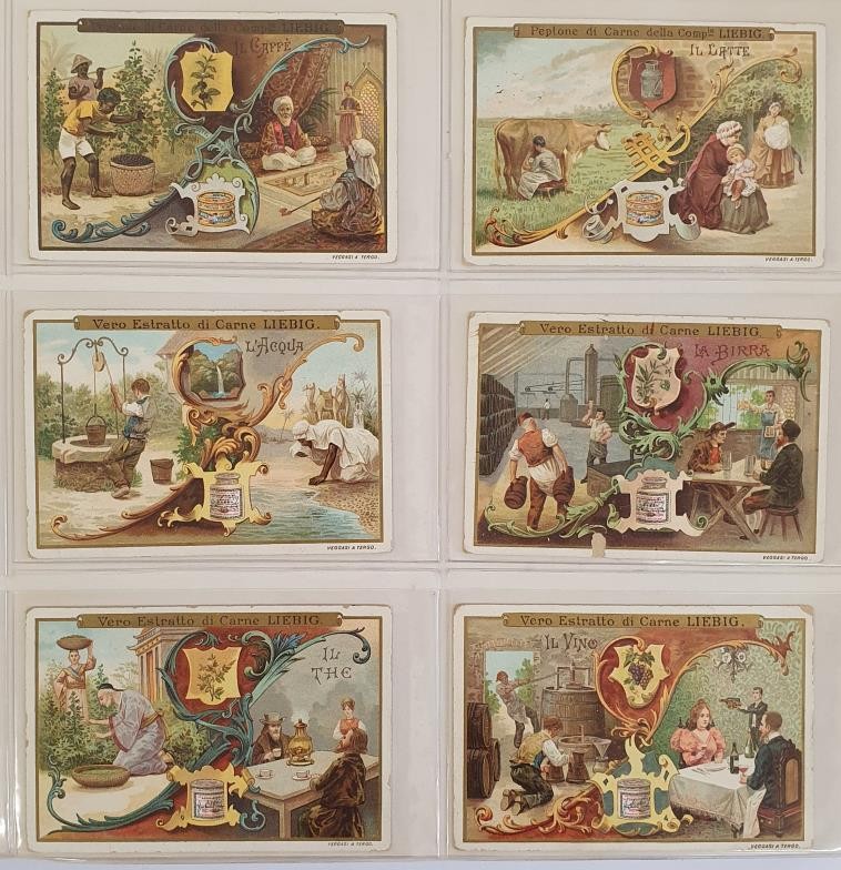 An Album of Liebig Trade Cards, comprising 30 Sets of 6, 1898 to 1902. Condition generally very good - Image 4 of 8