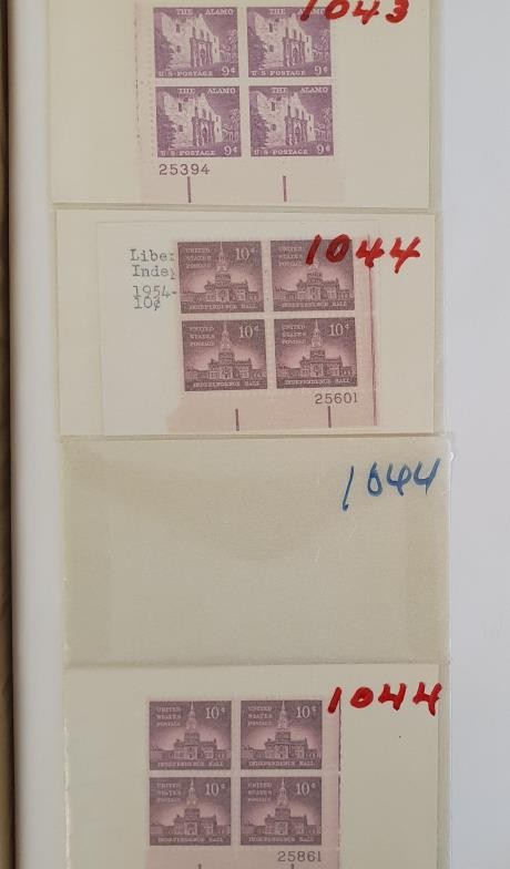 USA - An Extensive Album of American Mint Blocks and Singles, 1948-1968 with a full list of contents - Image 7 of 8