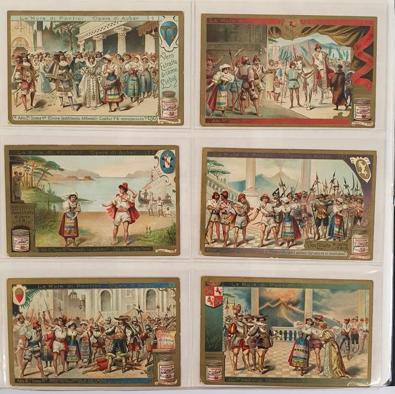 An Album of Liebig Trade Cards, comprising 28 Sets of 6, 1902 to 1904. Condition generally very good - Image 7 of 8