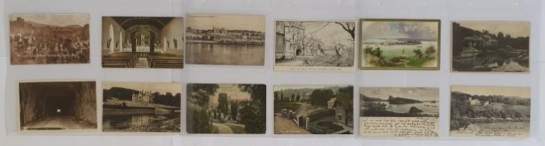 Postcards - County Cork, a collection of Postcards which includes The Square, Castletown-