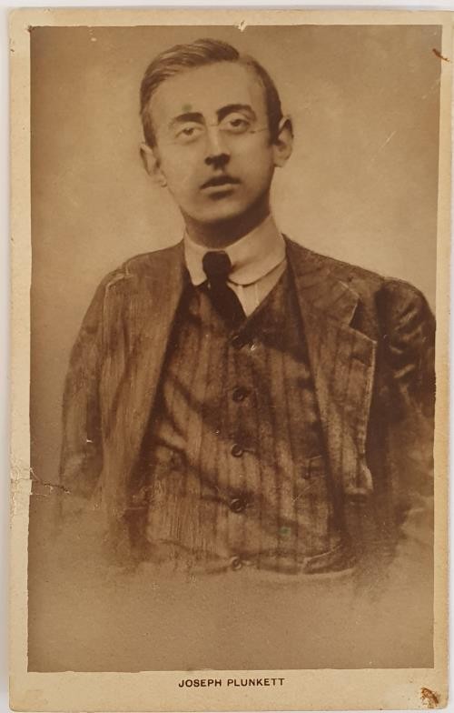 1916 Picture Postcard - Joseph Plunkett. Un-used.