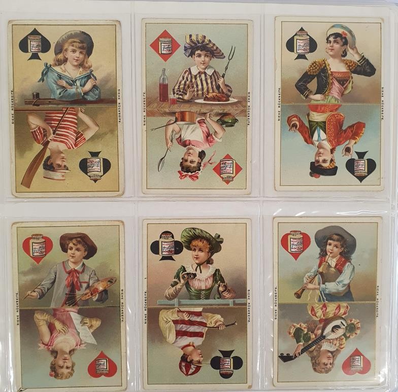 An Album of Liebig Trade Cards, comprising 32 Sets of 6, 1891 to 1898. Condition generally very good