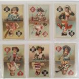 An Album of Liebig Trade Cards, comprising 32 Sets of 6, 1891 to 1898. Condition generally very good