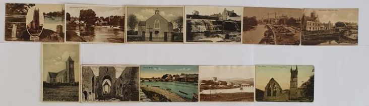 Postcards - a collection which includes County Clare, County Limerick, County Sligo, County
