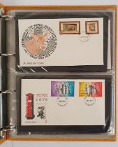 Jersey & Isle Of Man First Day Covers - an album of c.28 1970-1980; plus c.35 Jersey FDCs (1978-