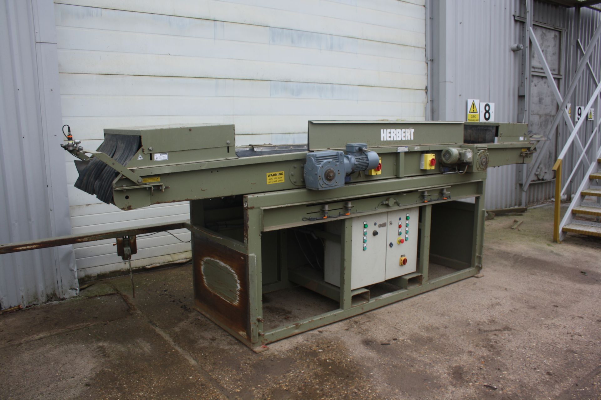 Herbert box filler, auto slew, auto rise and fall Serial No 076-05-002 Type BFTDETC 4.5711, passed