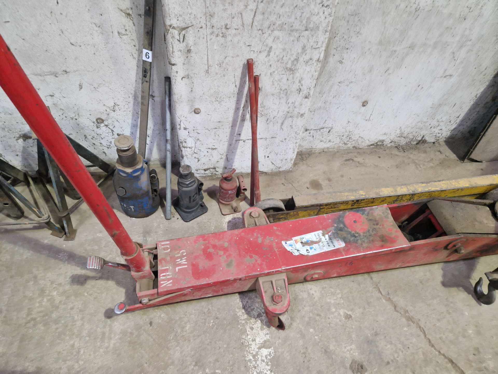 10T trolley jack