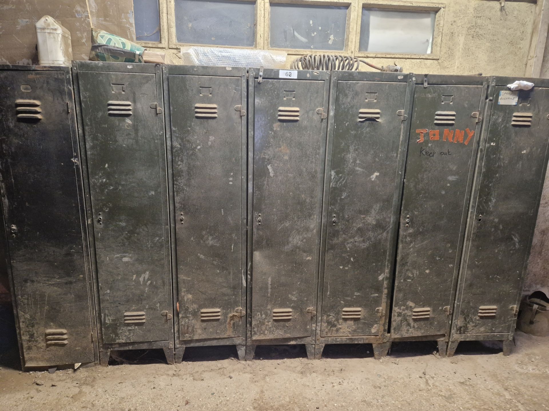 Metal lockers - Image 2 of 2