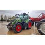 (18) Fendt 720 Vario S4 Profiplus 4wd tractor • Front linkage & PTO • Hydraulic return flow