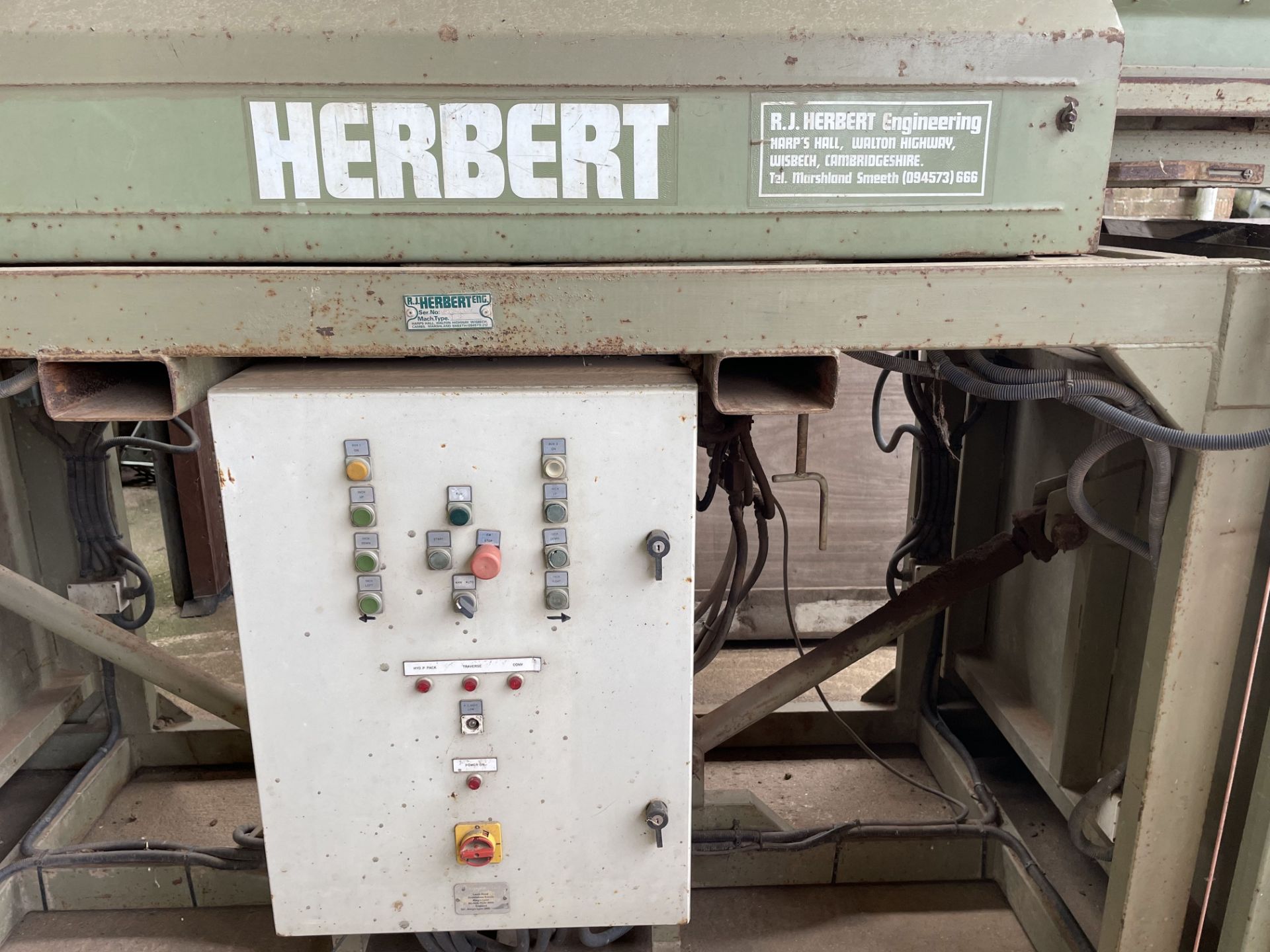 Herbert twin box filler, 1T or half tonne boxes Passed PAT Test - Image 2 of 4