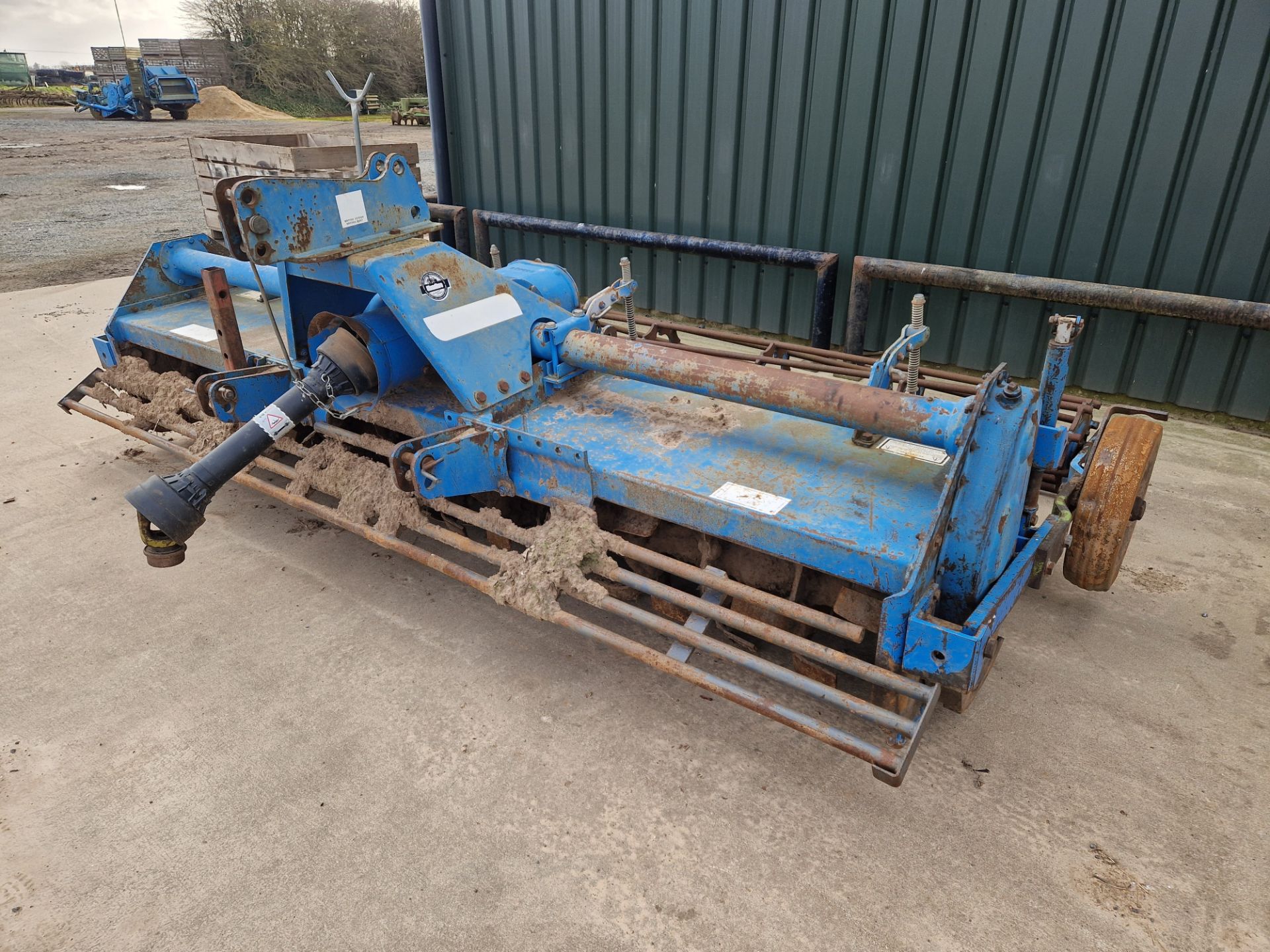 Standen Powavator 3.2m, metal land wheels, 1000PTO, manual in office