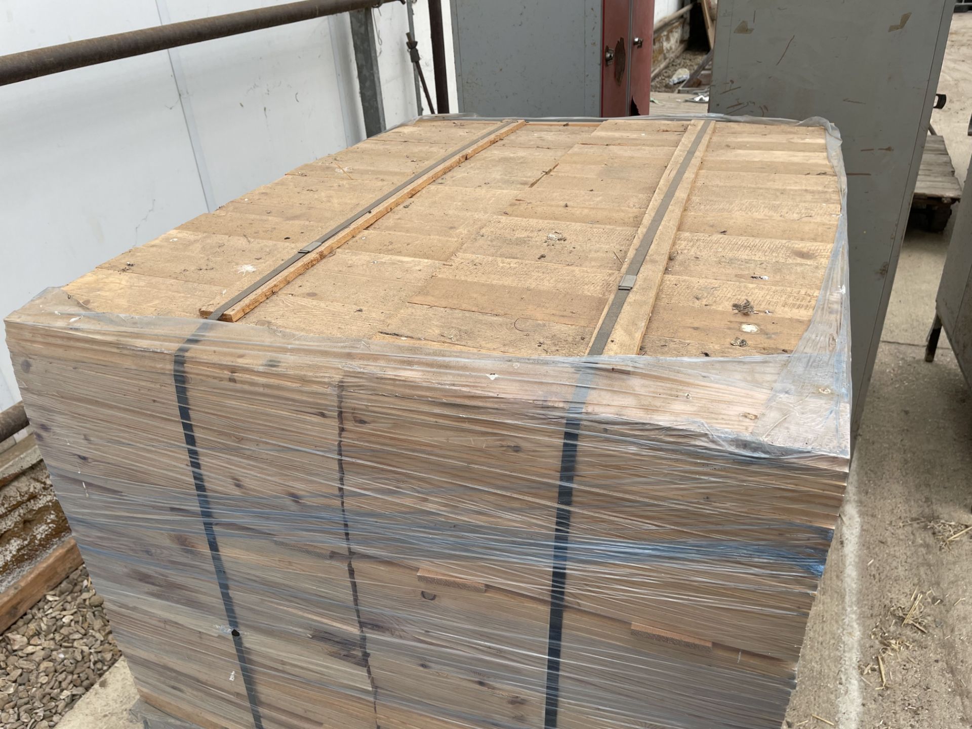 Pallet of spare new chitting box lats - Image 2 of 2