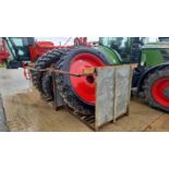 Pair of Mitas AC85 320/85 R38 & Pr Mitas AC85 320/90 R54