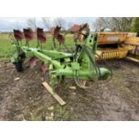 Dowdswell DP7D2, 5 furrow (4+1 frame) hydraulic front furrow, rear discs skeith, rubber land