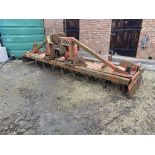 KRM 4m power harrow with toothed packer