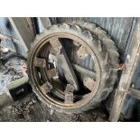 Pair of Ferguson row crop wheels 6 R36