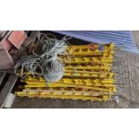 Electric fence stakes x 90 & fence wire