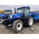 (13) New Holland T6 140 4wd tractor, 40k, 120hp, 2,100 hrs with data tag, sold with front leaf