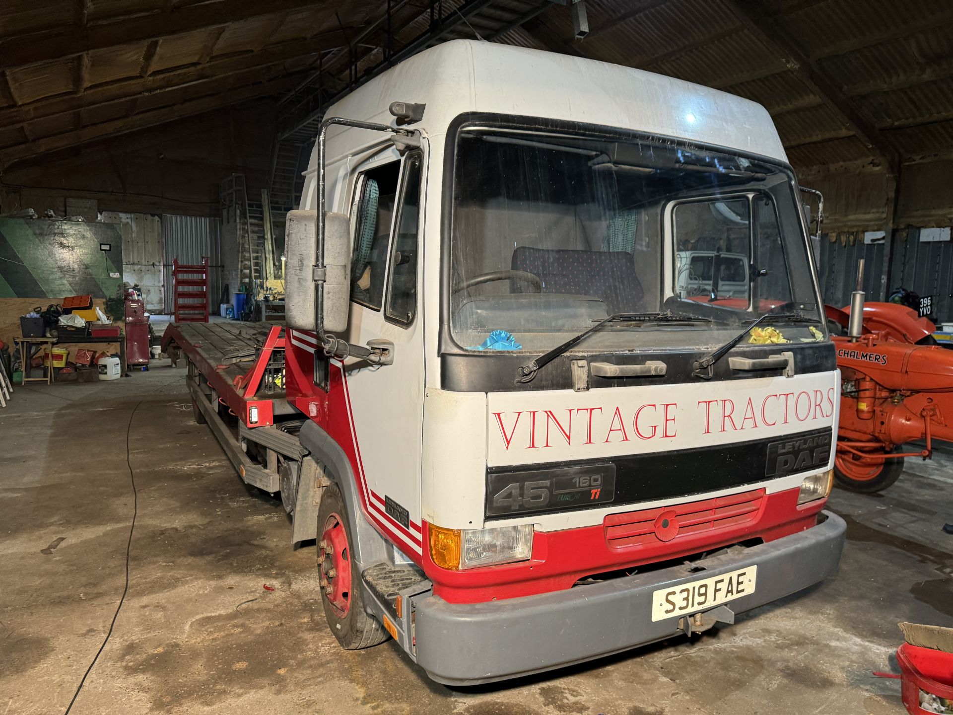 1998 Leyland DAF 45-160 sleeper cab 24ft beever tail - Image 2 of 2
