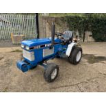 1990 Ford 1120 compact diesel tractor on grass tyres