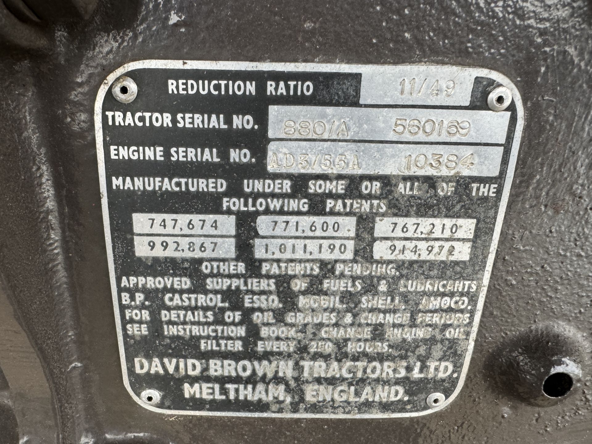 1971 David Brown 880 Selectamatic - Image 3 of 3