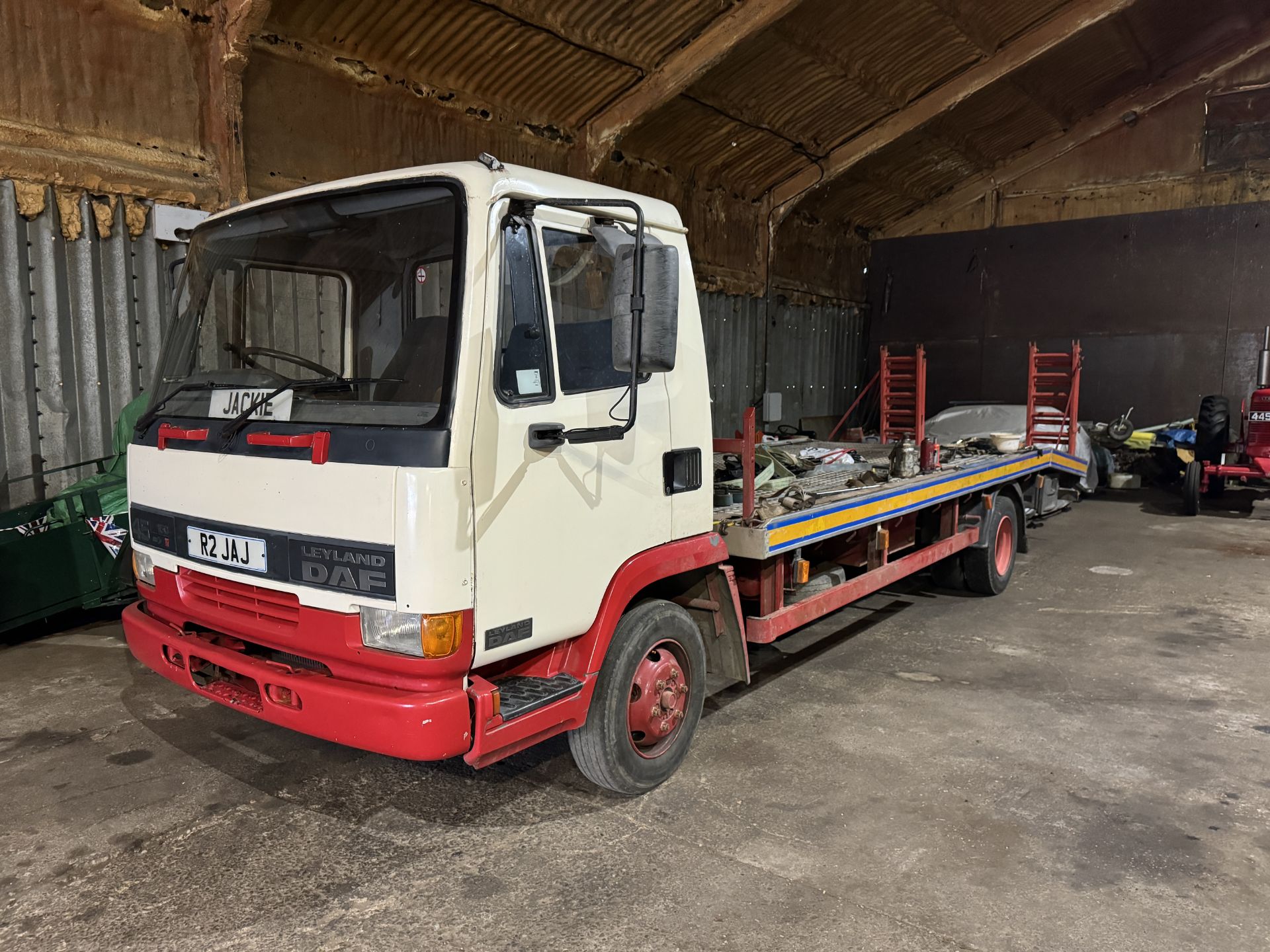 1997 Leyland DAF 45-150 24ft beever tail with loading ramps