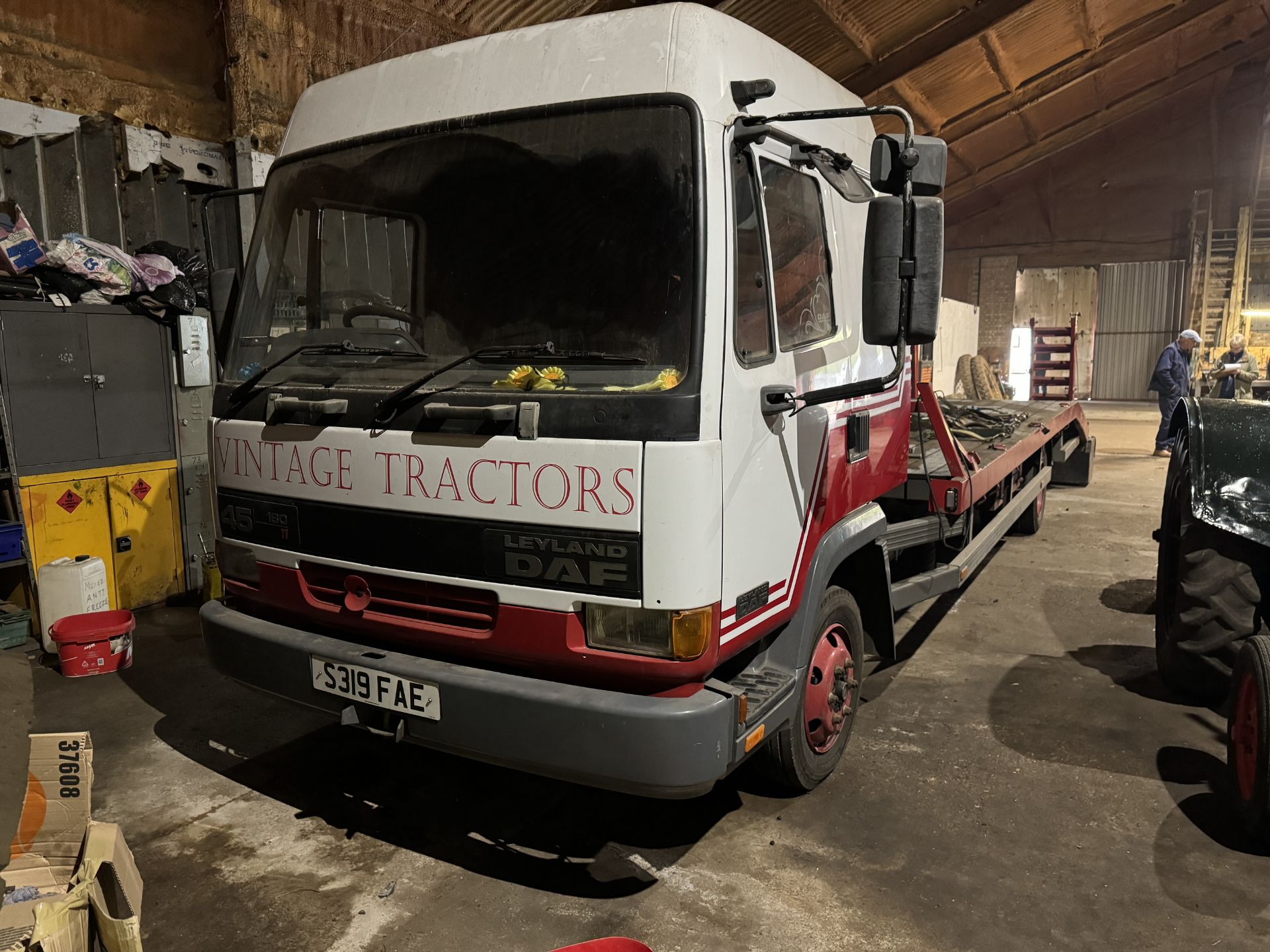 1998 Leyland DAF 45-160 sleeper cab 24ft beever tail