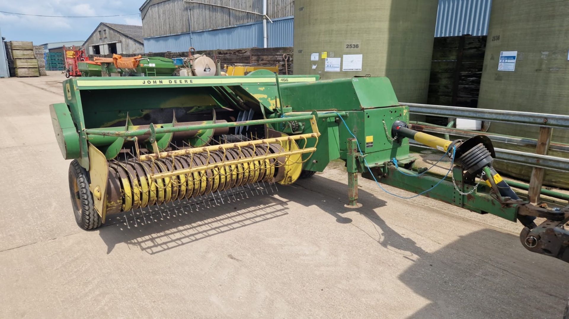 John Deere 456 conventional baler