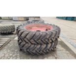 Pair of 420/80 R46 on Fendt centres