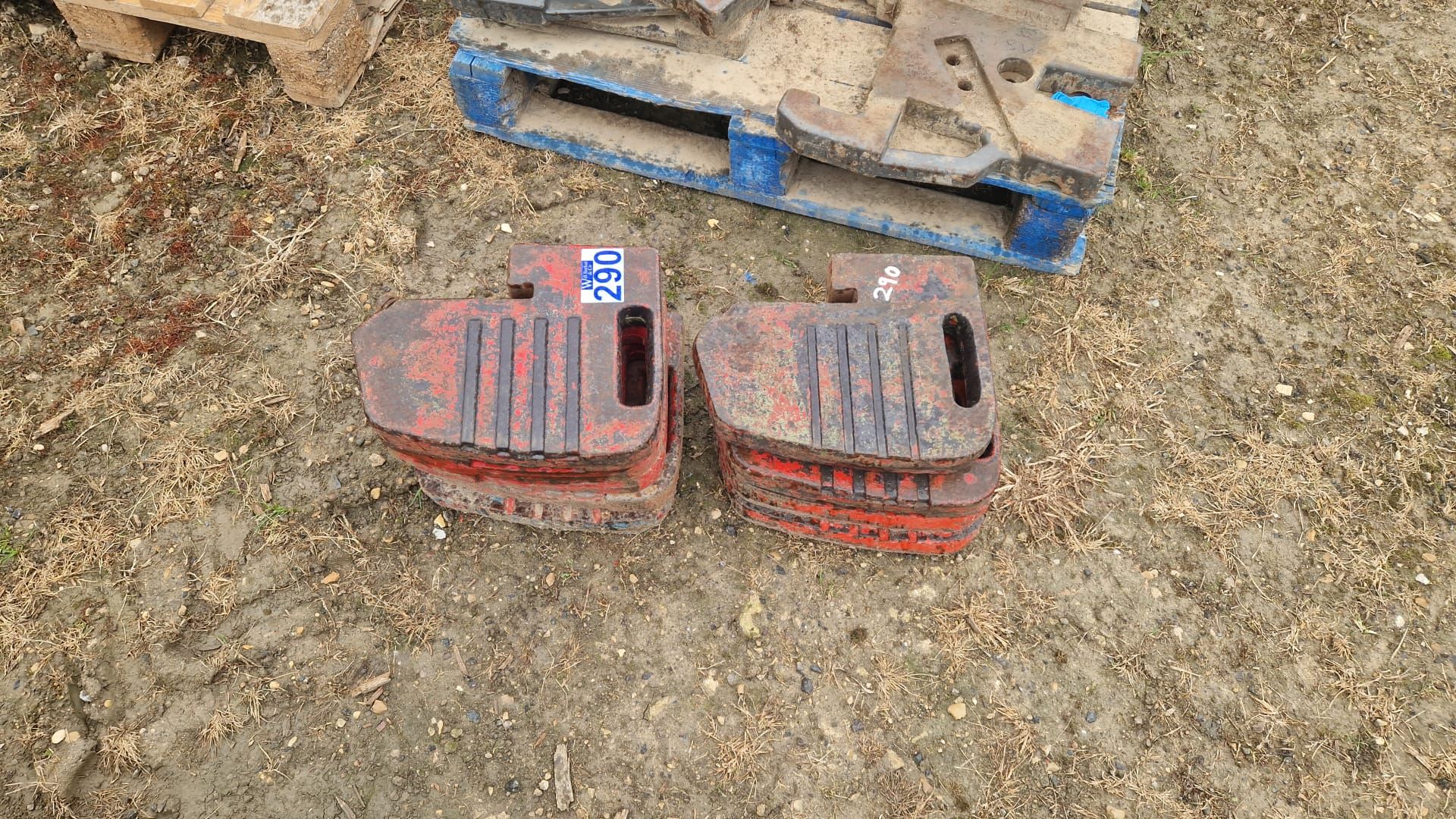 9 x Massey Ferguson Leaf Weights