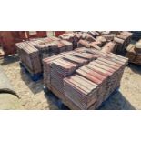 2 pallets of Goxhill interlocking roof tiles