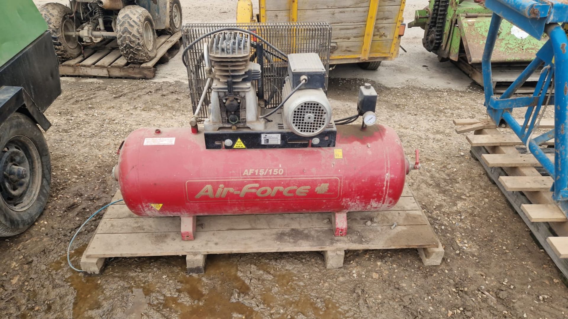 Air-Force AF15/150 single phase air compressor