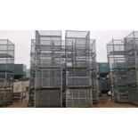 20 x galvanised metal mesh stillages