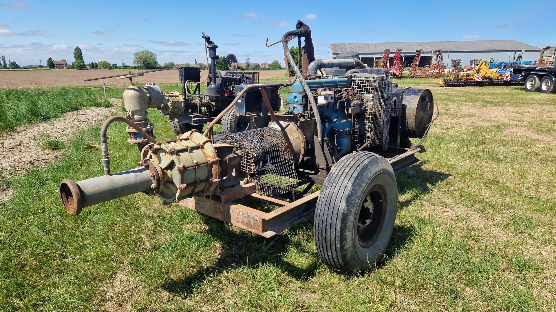 Irrigation pump 6 cyl engine, Caprari pump, Murphy engine protection, exhaust primer - Image 2 of 2