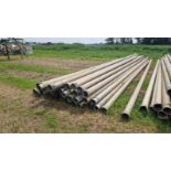 Qty 5inch aluminium irrigation pipes