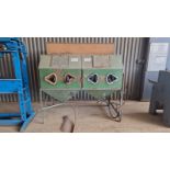 Guyson shot blasting cabinet, failed PAT test