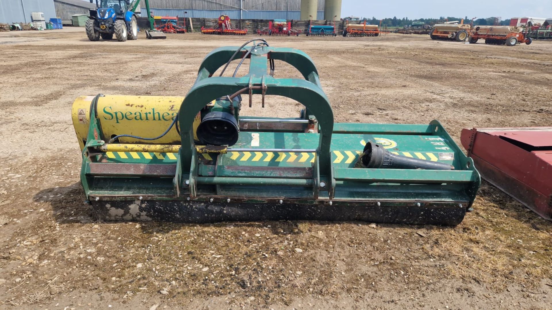 (00) Spearhead 2.6m heavy duty flail mower, serial No 1002325319