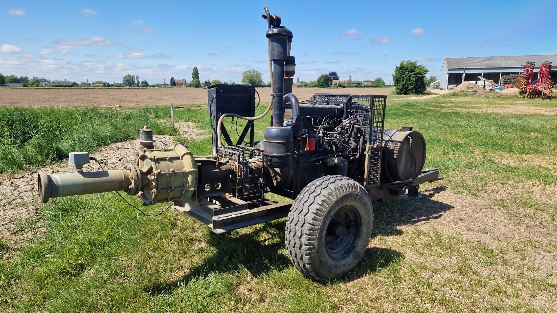 Irrigation pump 6 cyl engine, Caprari pump, Murphy engine protection, exhaust primer - Image 2 of 2