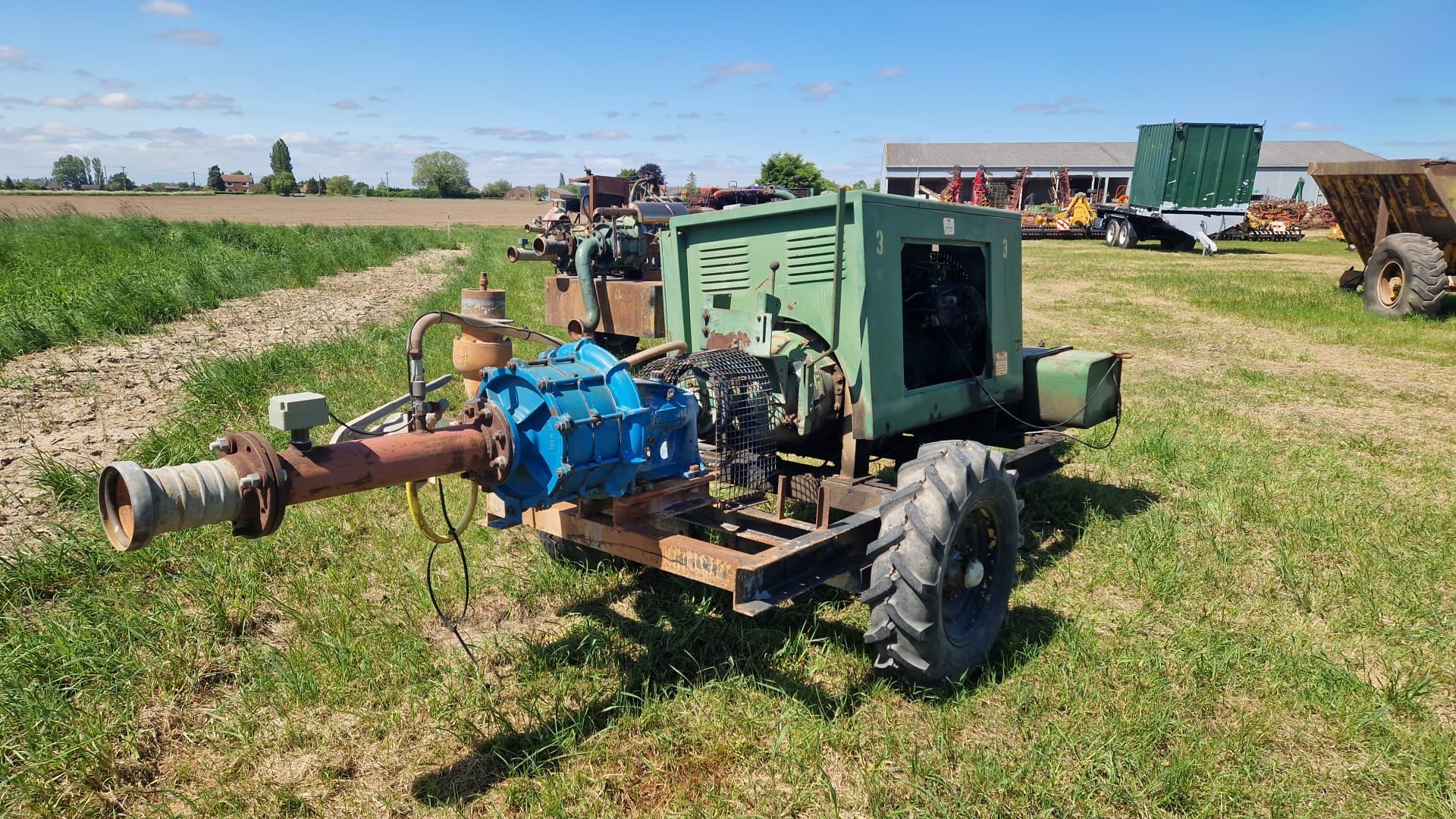 Irrigation pump 6 cyl engine, Caprari pump, Wright Rain engine protection - Image 2 of 2