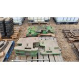 2 x pallets of John Deere leaf weights