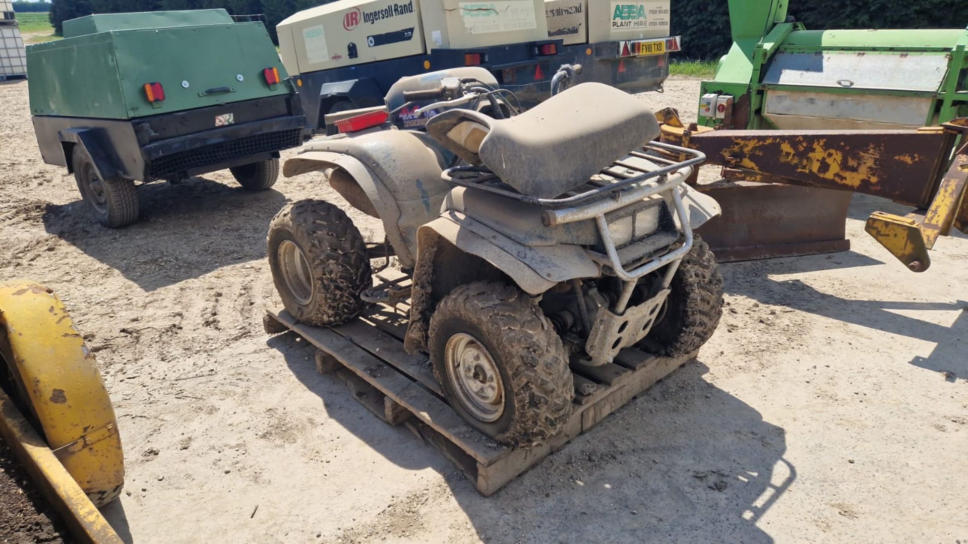 Yamaha Timberwolf 4x4 ATV for spares or repair