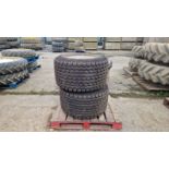 Pair of 500-50 R17 wheels and tyres