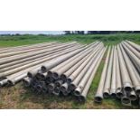 Qty 5inch aluminium irrigation pipes